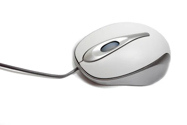 光有線コンピュータマウス — ストック写真