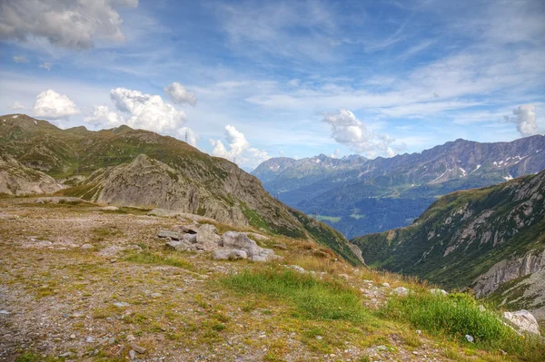 Swisss 阿尔卑斯山脉，欧洲的景观. — 图库照片