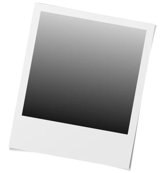 Realistic vector photo frame isolated on white background. — Wektor stockowy