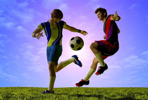 Fotbal — Fotografie, imagine de stoc