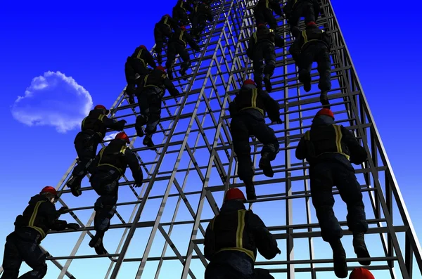 The builders — Stock Photo, Image