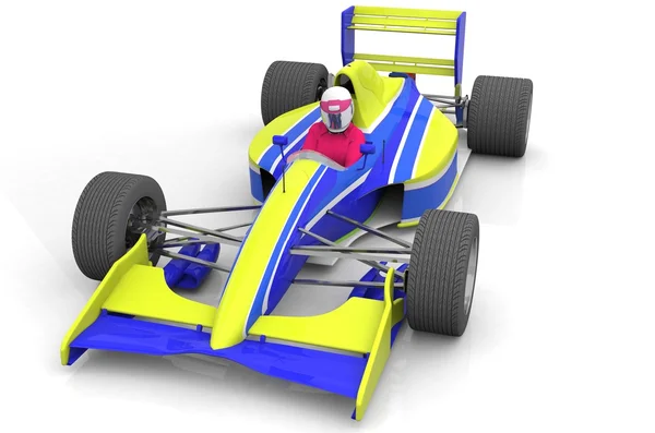 Raceauto 's — Stockfoto