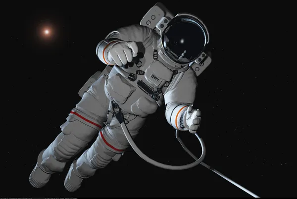 Az űrhajós — Stock Fotó