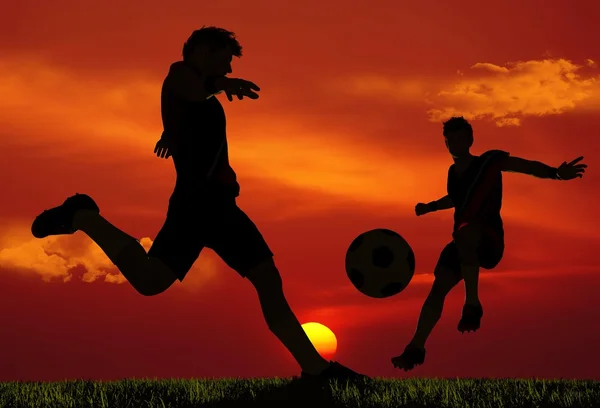 Fotbal — Fotografie, imagine de stoc