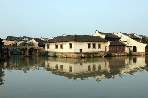 Древнее здание Китая в городе Учжэнь — стоковое фото