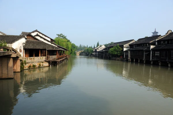 China ancient building in Wuzhen town — Stock Photo, Image