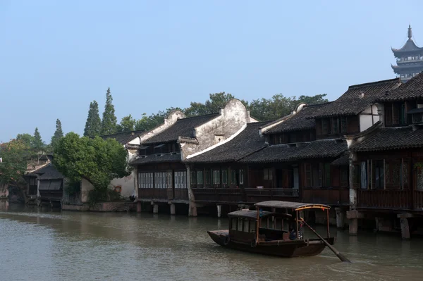Cina kuno bangunan desa — Stok Foto