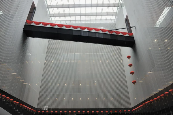 Chinês moderno edifício interior — Fotografia de Stock
