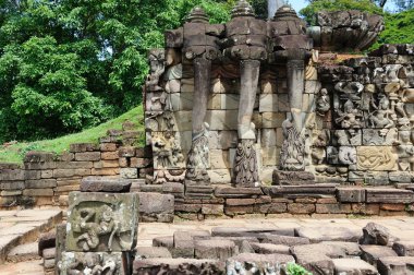 Filler, angkor Teras thom, cambodia