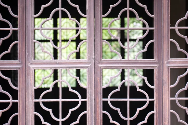 Chinese wooden window — Stock Photo, Image