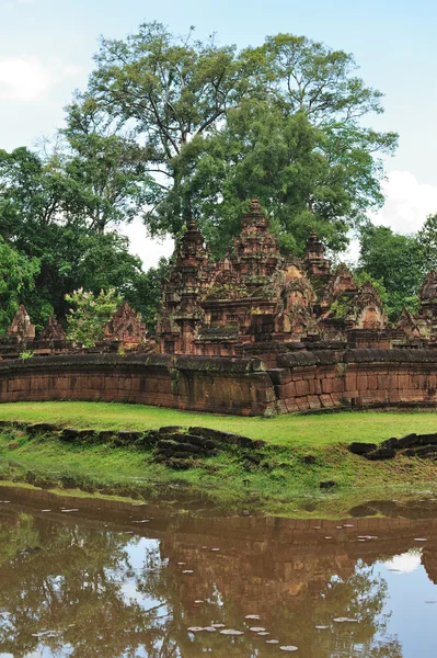 Cambodja - Angkor - Banteay Srei - Stock-foto