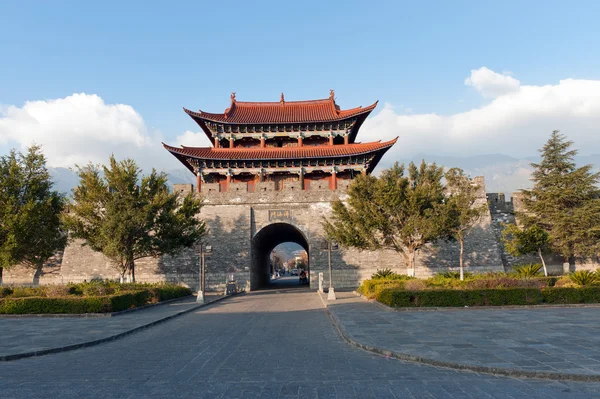 China antigua torre de la ciudad —  Fotos de Stock