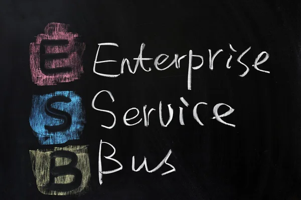 ESB - Autocarro de serviço empresarial — Fotografia de Stock