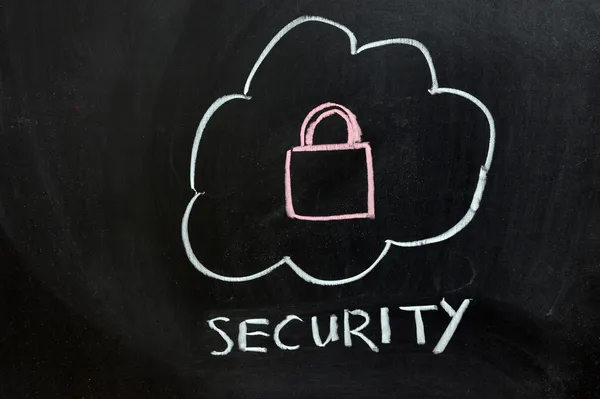 Security of cloud service — Stock Photo, Image