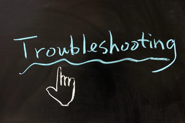 Troubleshooting — Stock Photo, Image