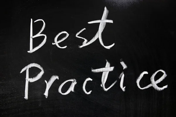 Best Practice — Stockfoto