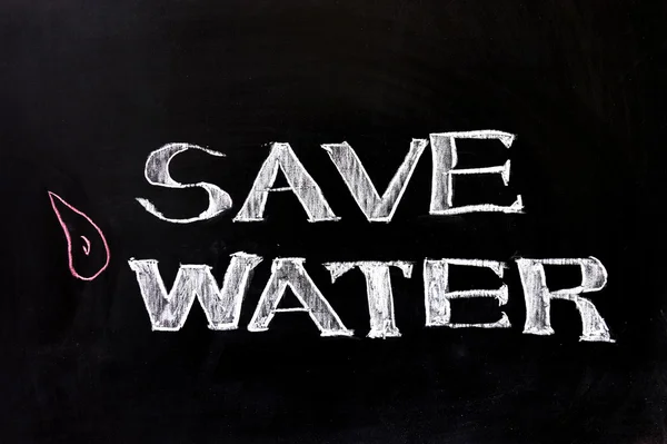 Save water — Stock Photo, Image