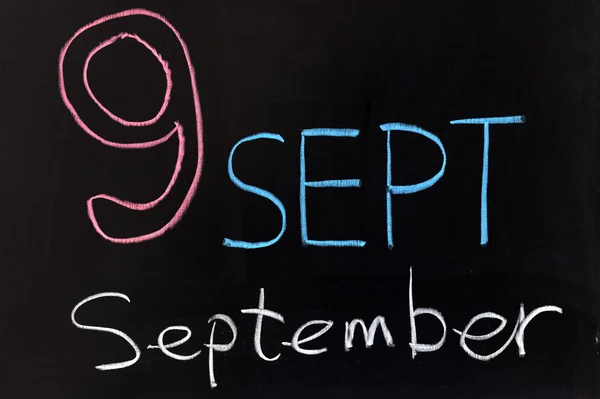 September — Stockfoto