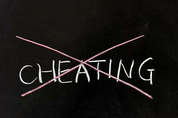 Cheating — Stock Photo, Image