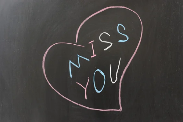 stock image Miss you
