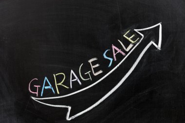 Garage sale clipart