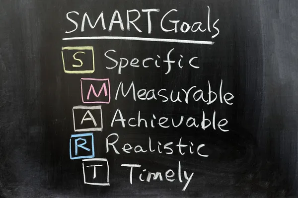 SMART Goals — Stock Photo, Image
