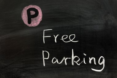Free parking clipart