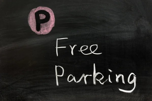 Parking gratuit — Photo