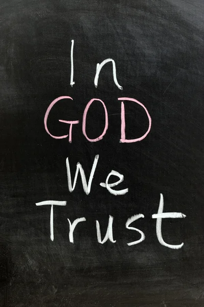 En Dieu nous avons confiance — Photo