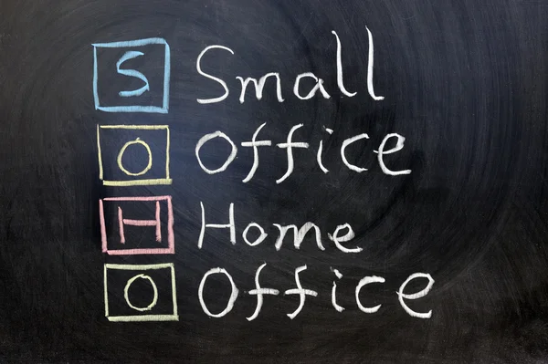 stock image SOHO, small office home office