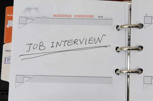 Anställningsintervju — Stockfoto