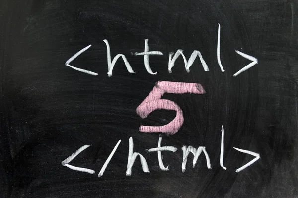HTML5 — Fotografia de Stock