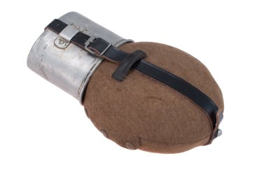 German army field flask (canteen) clipart