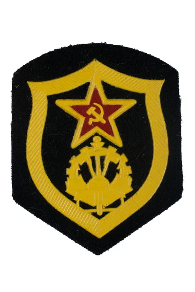 Soviet army corps of engineers badge — Stock Photo, Image