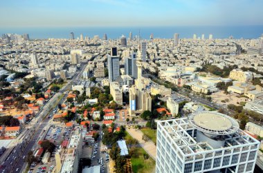 Tel Aviv Skyline clipart