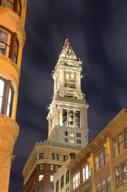 Boston Custom House Tower clipart