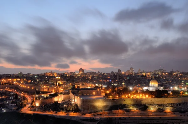 Jerusalém Skyline — Fotografia de Stock