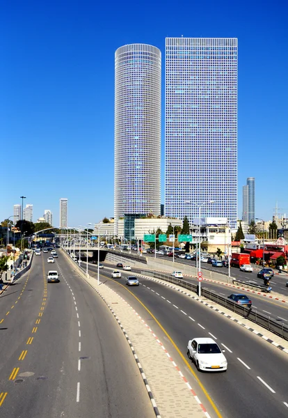 Tel Awiw Skyline — Zdjęcie stockowe