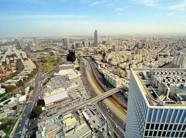 Tel Aviv Skyline — Stock Fotó