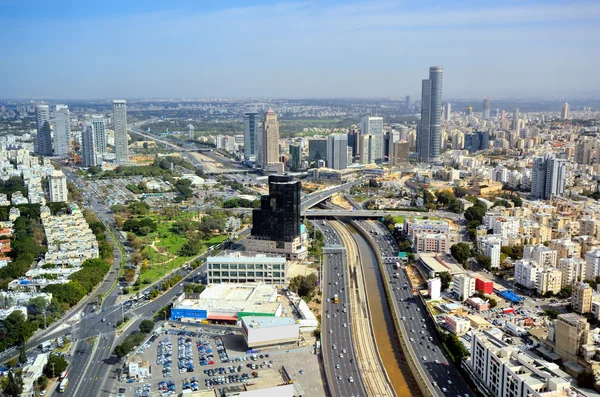 Тель Авів горизонт — стокове фото