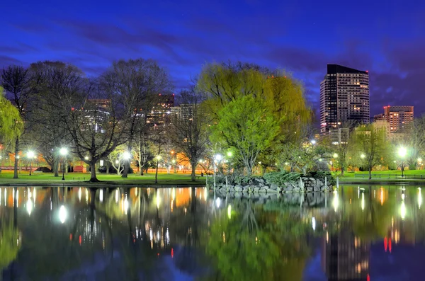 stock image Boston Public Gardens