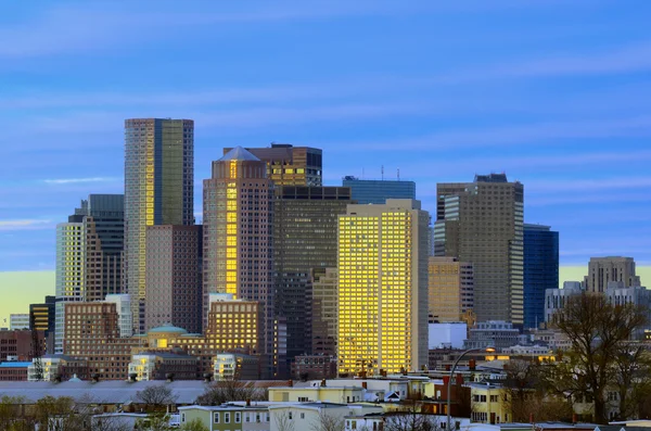 Boston Skyline — Stockfoto