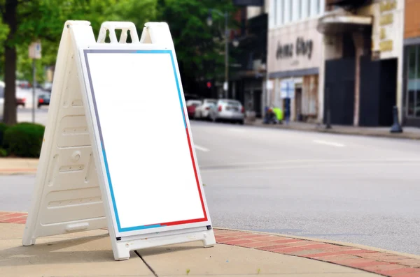 stock image Blank Sign