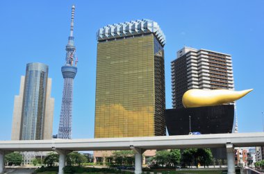 Tokyo'daki Sumida manzarası