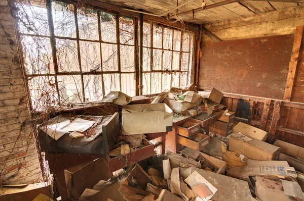 Abandonado e Ransacked — Fotografia de Stock
