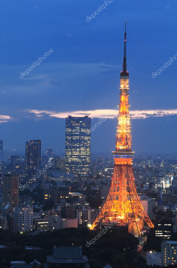 Tokyo Tower In Minato Ward Stock Editorial Photo C Sepavone