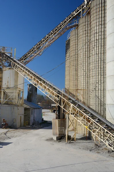 Cementfabriek — Stockfoto