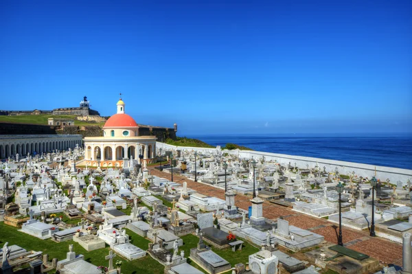 Cemitério em San Juan, Porto Rico — Fotografia de Stock