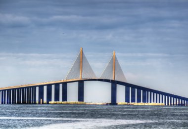 Sunshine Skyway clipart