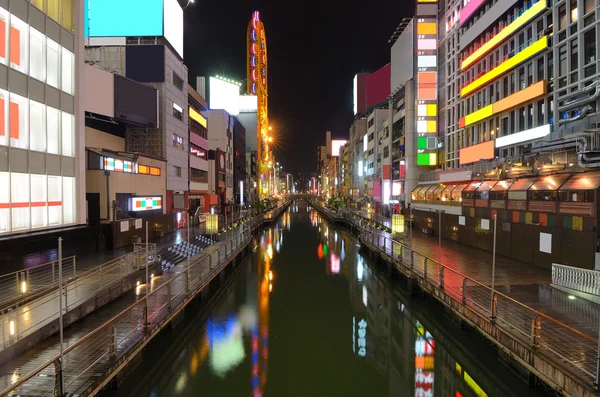 Осака міський пейзаж — стокове фото